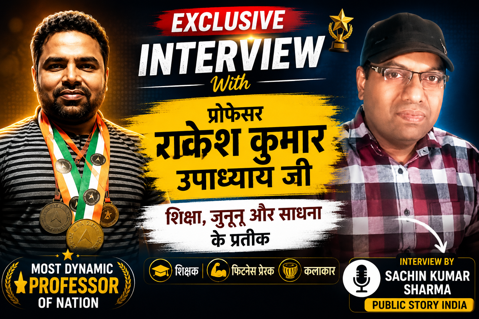 देश के Most Dynamic Professor बने युवाओं की प्रेरणा: प्रो. राकेश कुमार उपाध्याय