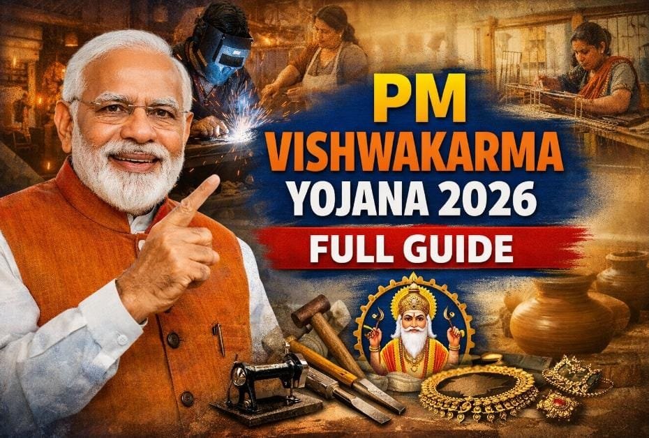 PM Vishwakarma Yojana Explained: Complete Guide to Benefits, Eligibility, Loan Process & Latest Updates (2026)